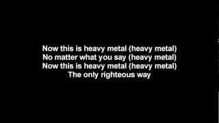 Lordi - This Is Heavy Metal | Lyrics on screen | HD