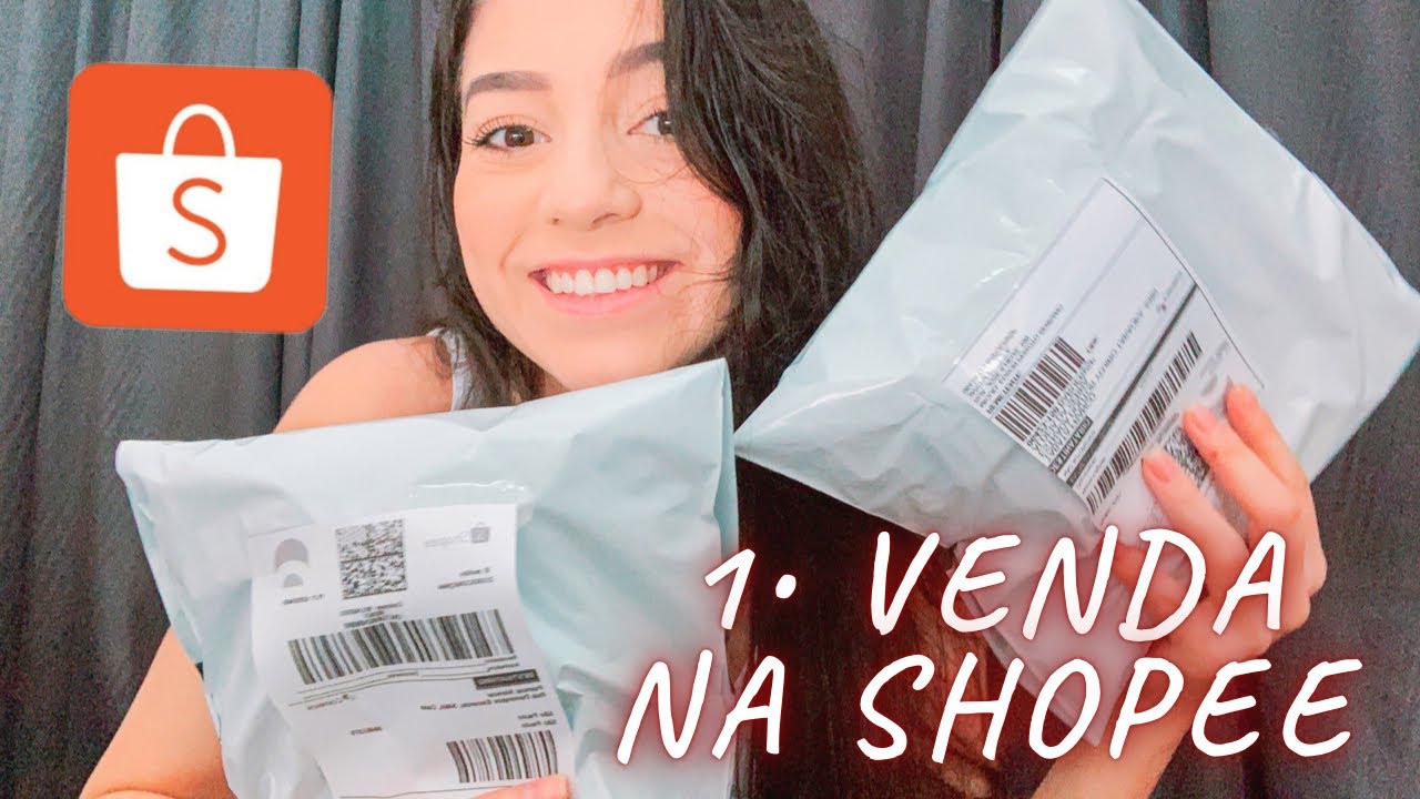 EMBALANDO PEDIDO PARA ENVIAR - PRIMEIRA VENDA PELA SHOPEE - PAGAMENTO DO YOUTUBE (ATUALIZAÇÕES)