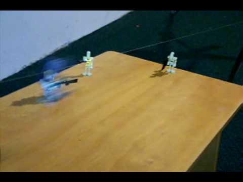 Star Wars Lego Clone Wars Commander Gree Zip Line