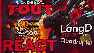 Il recommence.. - Pandore Reacts 'BEST PLAYS CN SUPER SERVER' (Tarzan, KZH, PzZang, Gala, LangD)