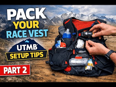 How to Pack Your UTMB Race Vest (Part 2) | Mandatory Kit Setup for Mountain Ultras