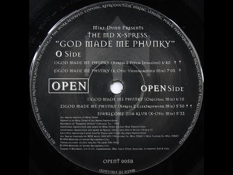 Mike Dunn Presents The MD X-Spress – God Made Me Phunky (OLD SCHOOL UK GARAGE CLASSIC)