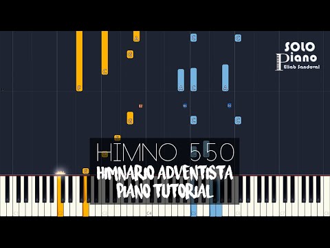 HIMNO 550 - Día santo del Señor | Piano Tutorial + Partitura