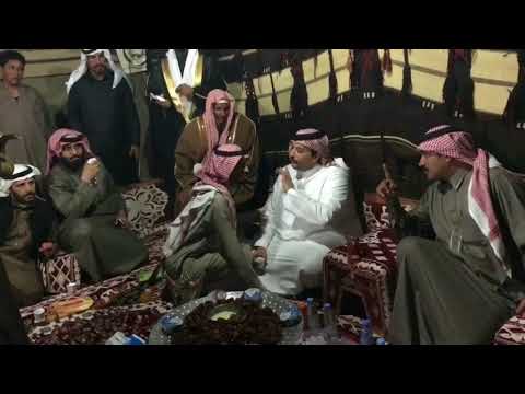 زيارة صاحب السمو الملكي الأمير ناصر آل سعود لـ ( بيضاء نثيل ) الشملي حائل الميدان