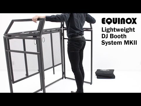 Equinox Aluminium Lightweight DJ Booth System MKII