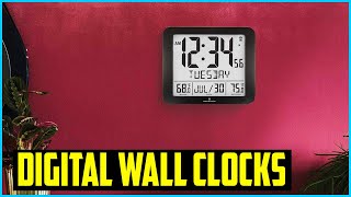 ✅Top 5 Best Digital Wall clocks in 2026