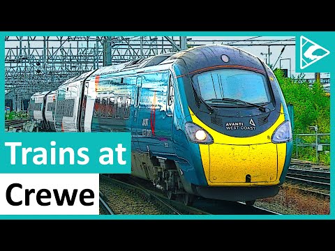 Trains at Crewe (WCML) 26/06/2021