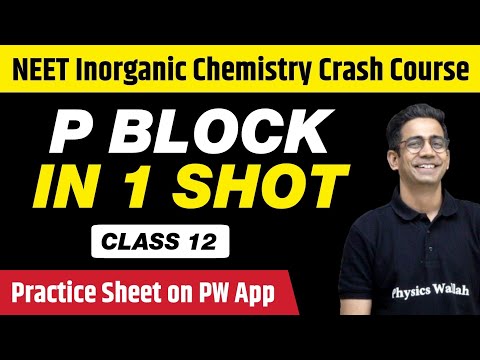 P BLOCK in 1 Shot - All Concepts, Tricks & PYQs | Class 12 | NEET