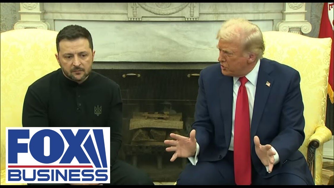WATCH LIVE: Trump, Vance spar with Zelenskyy in fiery exchange