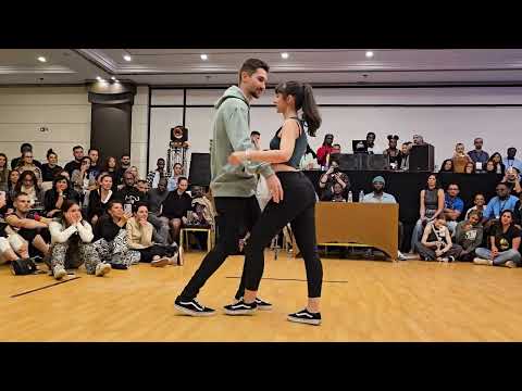 Andrea Toniutti💃@aurelie_soleil🎵Dj Charley Raymdtc🏆Olympiads Of Kizomba @Paris Kizomba Congress 2023