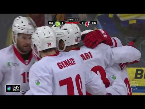HC Davos - Lausanne HC 4-3 (0-0; 4-2; 0-1)