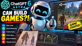 ChatGPT 6 Astra Can Build GAMES?! 🤯 | AI Game Development