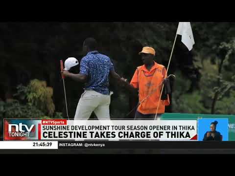 Rwanda's Celestine Nsanzuwera climbes to the top at the opening leg of the Sunshine Development Tour