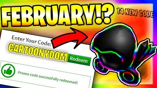 ALL NEW PROMO CODES in Roblox - 14 Free Items