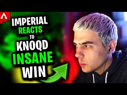 ImperialHal Reacts to Knoqd Insane Clutch vs Cloud 9 in ALGS