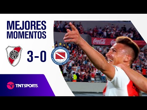 ¡MÁS PUNTERO QUE NUNCA!⚪🔴⚪🔝 |River vs. Argentinos Jrs (3-0) | Fecha 18 - Torneo de la Liga 2021