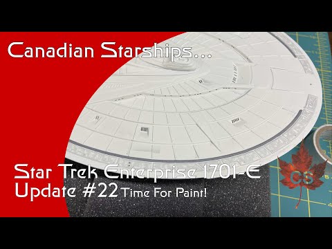 Star Trek Enterprise E Model Build Update # 22 (2020)