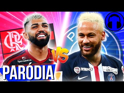 ♫ NEYMAR VS GABIGOL QUEM GANHA!? | paródia meu lençol dobrado