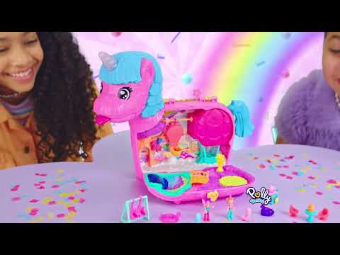 Mattel „Polly Pocket“ vienaragio pinjatos žaidimų rinkinys video