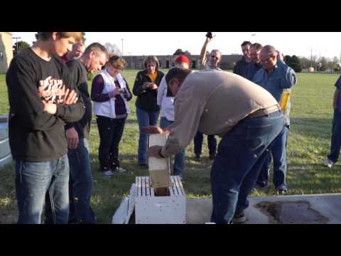 Central Community College Beehive Installation (short) | April 10, 2015