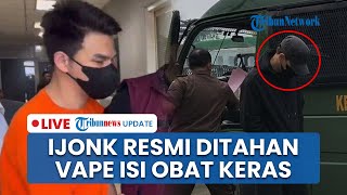 LIVE: Jonathan Frizzy Resmi Ditahan Kasus Vape Isi Obat Keras, Kini Kesulitan Duduk karena Ambeien