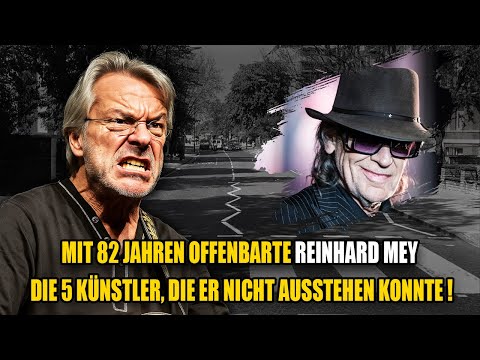 Mit 82 Jahren Offenbarte Reinhard Mey Die 5 Künstler, Die Er Nicht Ausstehen Konnte!