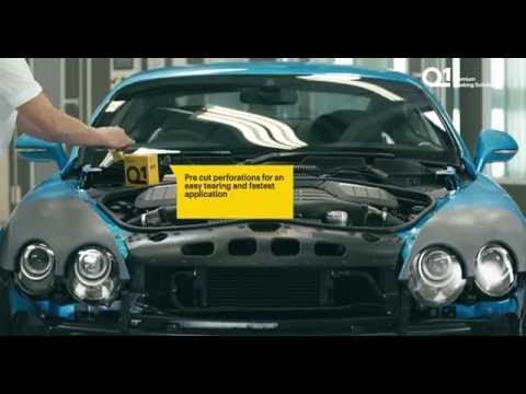 Q1® Premium Masking Solutions | Perforated Trim Masking Tape