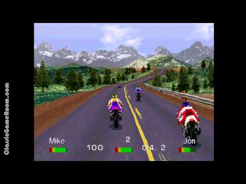 road rash playstation 1