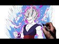 How To Draw Beast Gohan | Step By Step | Dragon Ball
