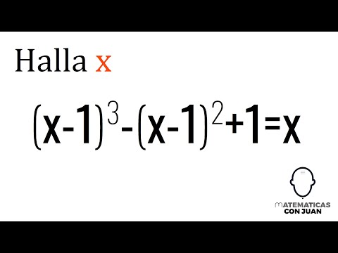 ¿ERES CAPAZ DE RESOLVER ESTA ECUACIÓN CÚBICA? 3 Soluciones Reales. Matemáticas Básicas