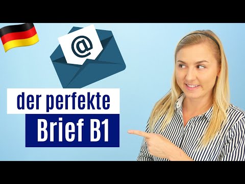 Deutsch lernen: B1 Brief schreiben│DTZ Goethe telc Prüfung