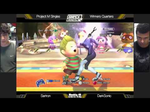 CFL Smackdown Weekly 48 Project: M - Winners Quarters - Sartron vs DarkSonic