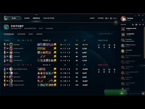 Karthus MID 34/5/3 Absolutely FULL toxic - League of Legends