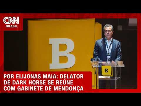 Dark Horse: defesa de delator se reúne com gabinete de Mendonça nesta terça | CNN NOVO DIA