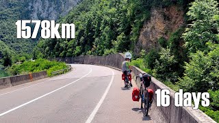 Cycling through half of Europe in 16 days