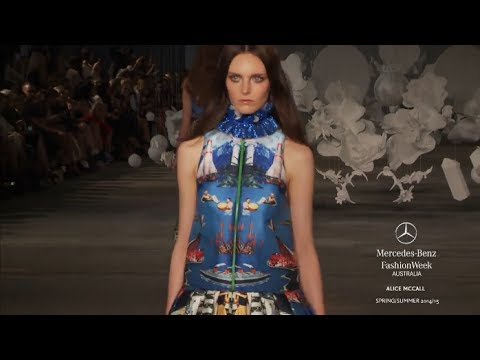 ALICE MCCALL: MERCEDES-BENZ FASHION WEEK AUSTRALIA SS 2014/2015