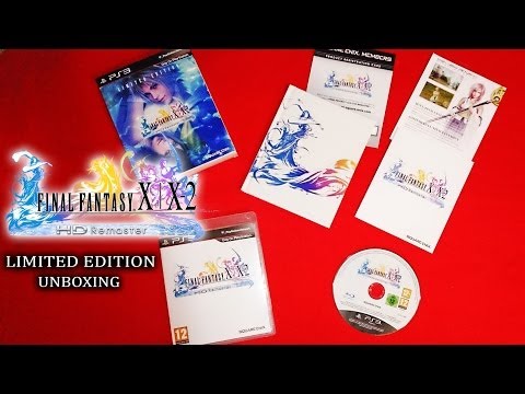 Final Fantasy X/X-2 HD Remaster - Limited Edition Unboxing (PS3) - HD 1080P