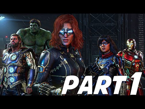 Marvel's Avengers Beta Gameplay Walkthrough Part 1- A-Day, To Find Olympia & Missing Links (PS4)