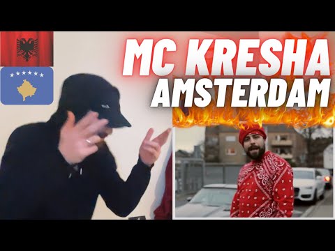 🇦🇱🇽🇰 MC KRESHA - AMSTERDAM [HYPE UK 🇬🇧 REACTION!]