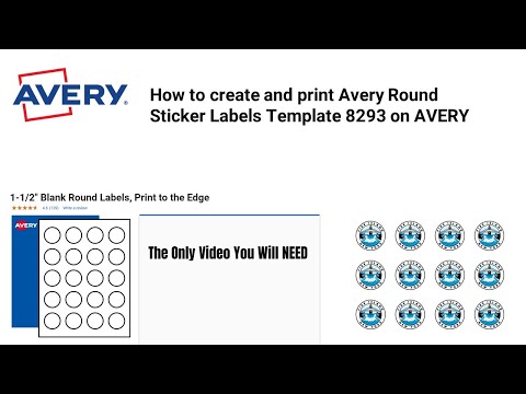 Avery Small Circle Labels