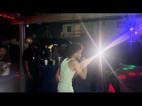 KushGhad performance in Curaçao featuring Shawn Storm