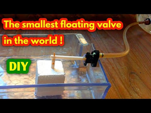 How i made the smallest floating valve in the world with a cheap lighter