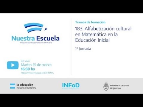 EDUCACIÓN INICIAL - Jornada I - Alfabetización cultural en Matemática - Gónzalez  y Weinstein -