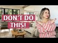 5 Things I Don't Do In My Home As A Pro Interior Designer | Julie Khuu