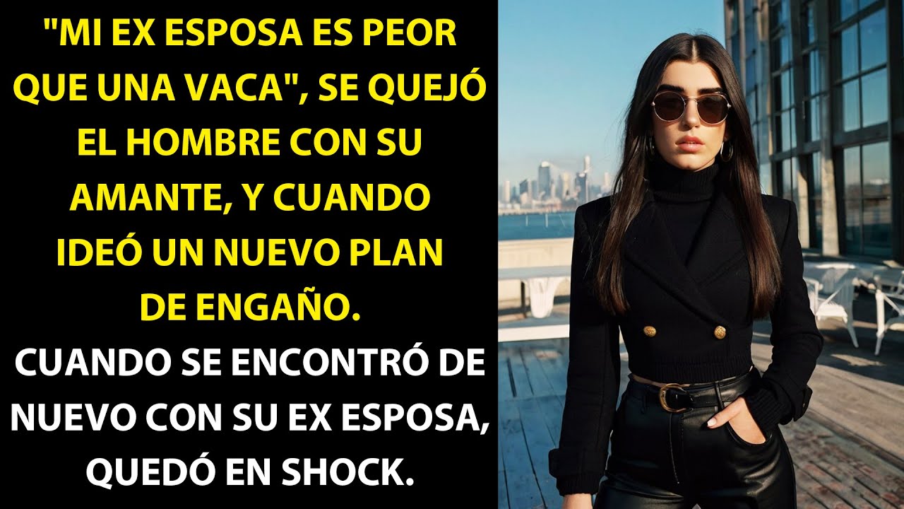 "ES UNA TONTA", DIJO EL HOMBRE A SU AMANTE SOBRE SU ESPOSA. LA ESPOSA, DESPUÉS DE VER LA CÁMARA...