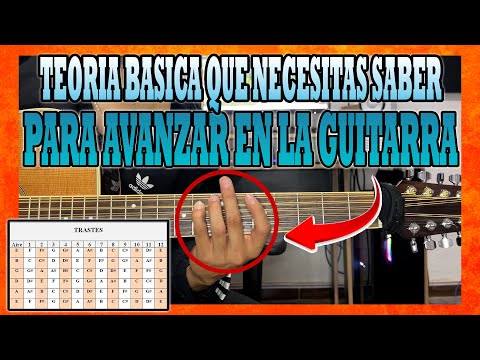 BASIC THEORY YOU NEED TO KNOW TO ADVANCE ON THE GUITAR - VERY SIMPLE