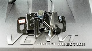 Hood latch replacement on a Chevrolet impala
