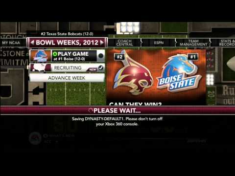 NCAA 13 Achievement (Welcome to the Club) easy!!