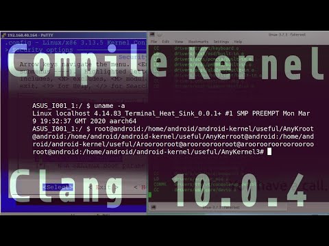 Compile a custom android kernel for Asus ROG Phone 2 using clang 10
