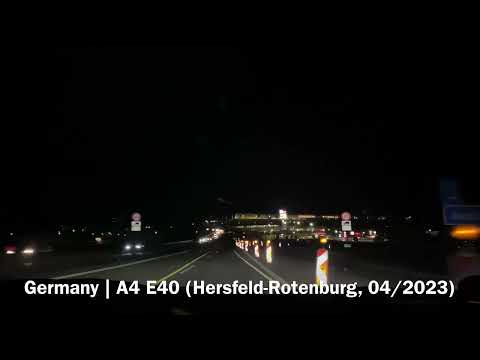 Germany | Hersefeld-Rotenburg  2023/04 (A4 E40)